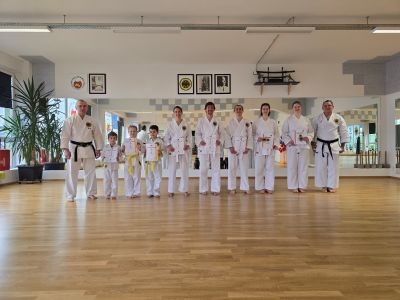 14.12.2025: Karate-Kyu-Prüfung der Unterstufe in der Budo Akademie München