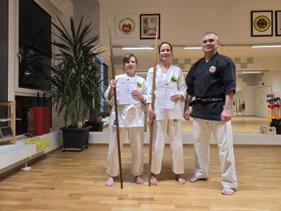 Kyu-Prüfung im SOK Kobudo